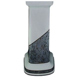 Фото CREAVIT KLASIK KL250.000I0 Декор DIAG./GRI Пьедестал