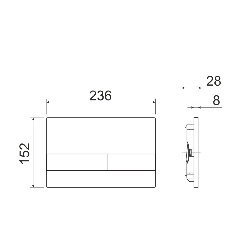 Подвесной унитаз Ceramica Nova CN4002_1002B_1000 Сет 4 в 1 Rimless с системой инсталляции