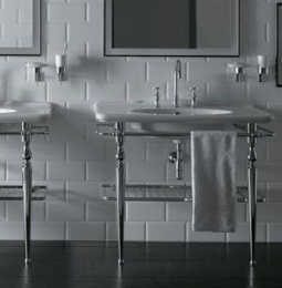 Комплектующие для раковин Консоль для раковины Globo Paestum (PATC28) хром