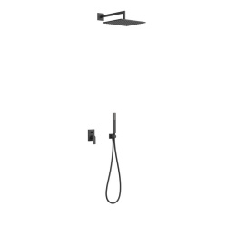 Фото Душевая система Tres Project (21198091NM) черный, матовый