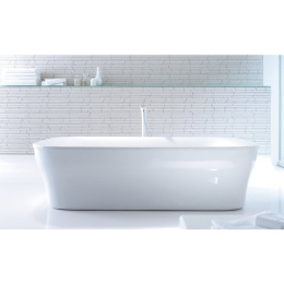 Смеситель для ванны Hansgrohe PuraVida (15473400) хром, белый