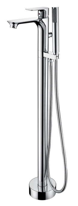 Фото Смеситель напольный ABBER Weiss Insel, хром (AF8015)