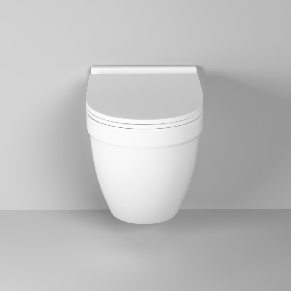 Унитаз подвесной Grossman (GR-4483SQ) белый глянцевый