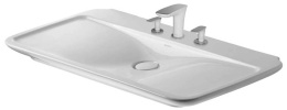 Раковина 100 см Duravit PuraVida 0371100000, белый
