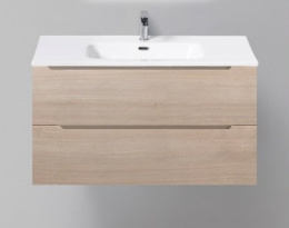 Фото Тумба под раковину Belbagno Etna ETNA-900-2C-SO-RG-P 90 см, подвесная, цвет серый дуб