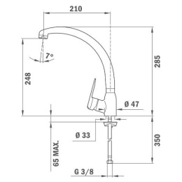 Фото Teka Inca 53911412 Смеситель для мойки