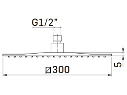 Душевая система Mamoli Euclide (855S001) сталь глянцевая
