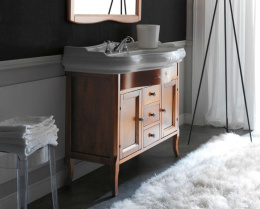 Фото Тумба под раковину Kerasan Retro 734753 100 бордо