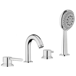 Фото Смеситель на борт ванны Webert Elio EL850701015