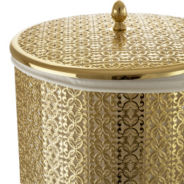 Migliore Migliore 24737 Корзина для белья ажурная 44 литра, D31, H63 cm, золото