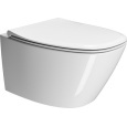 Унитаз подвесной GSI Modo (8415FR511) 54x37см, Swirlflush 2.0, с креплением FISR2, белый глянцевый