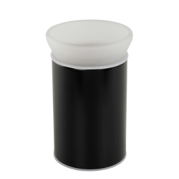 Фото Migliore FORTIS 31761 Стакан настольный, матовое стекло черный матовый