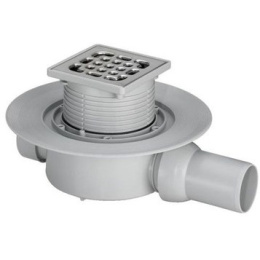 Фото Сифон для душевого трапа Viega Advantix (557140) серый