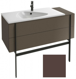 Тумба под раковину Jacob Delafon Nouvelle Vague 120 см, EB3033-N23, цвет - ледяной коричневый глянце