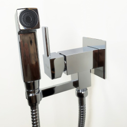 Фото Смеситель с гигиеническим душем Paini Bella BLCR442 хром