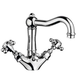 Фото Смеситель Nicolazzi Half Dome 1432 CR 70 для раковины, хром