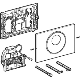 Фото Кнопка смыва Geberit Sigma 10 (115.856.SN.1)