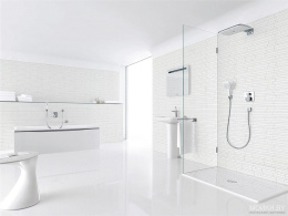 Смеситель для ванны Hansgrohe PuraVida (15472400) хром, белый