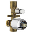 Внутренняя часть смесителя для душа Plumberia Selection IXO (INT0036CR) Хром