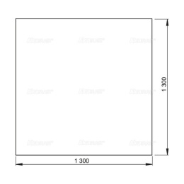 AlcaPlast Гидроизоляционная самоклеющаяся фольга 1300 × 1300, AIZ3
