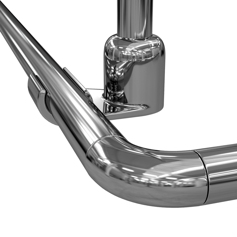 WasserKRAFT  Dinkel SC-469018 Карниз для ванной