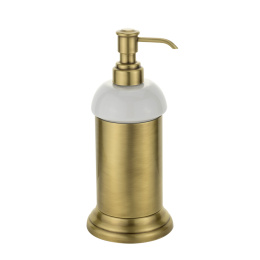 Фото Migliore Mirella 17166 Дозатор жидкого мыла настольный, керамика бронза