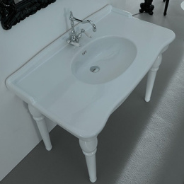 Раковина 112 см ArtCeram Hermitage (HEL004 01 00) белый
