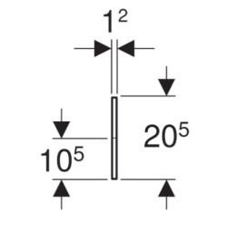 Фото Фронтальная панель для раковины Geberit Bambini 137 430360301