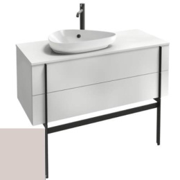 Тумба под раковину Jacob Delafon Nouvelle Vague 120 см, EB3041-G1H, бледно-розовый глянцевый