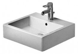 Раковина подвесная Duravit Vero 0454500000, белый