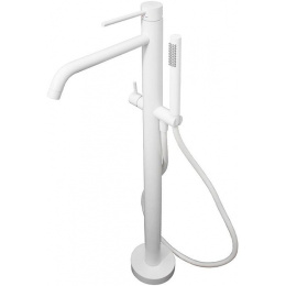 Фото Смеситель для ванны Paffoni Light LIG032BO Белый матовый