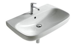 Фото Раковина подвесная Globo Genesis (GE080.BI) белый