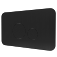 Кнопка смыва Remer RB810GM, оружейная сталь PVD
