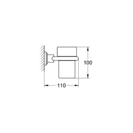 Держатель стакана Grohe Atrio 40304000