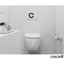 Унитаз подвесной Creavit Free FE322-11CB00E-0000 безободковый