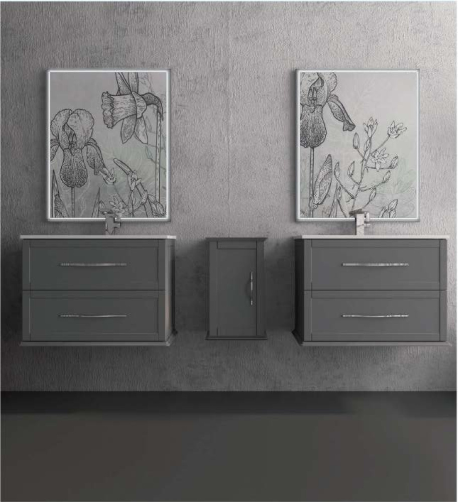 Фото База под раковину CEZARES TIFFANY 55241 Grigio Nuvola