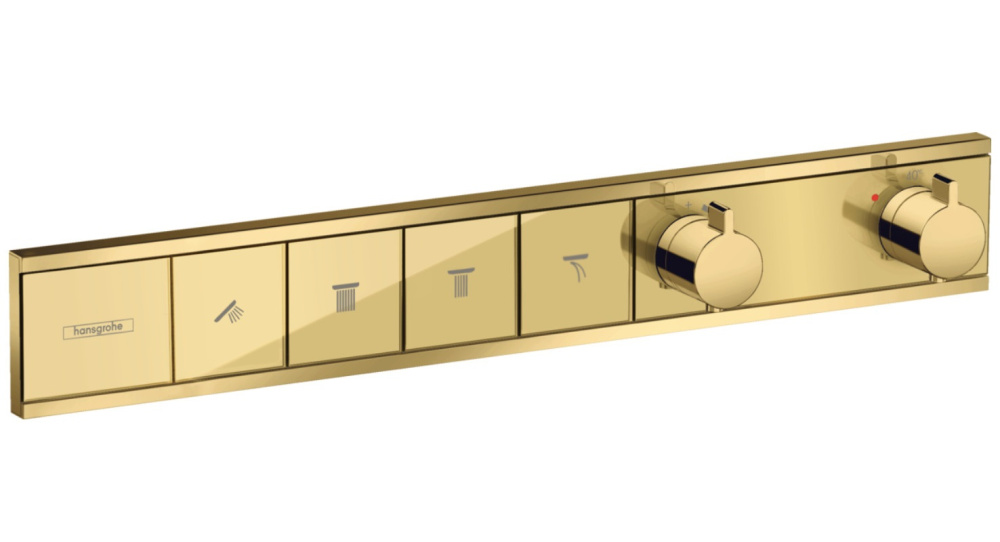 Фото Смеситель для душа Hansgrohe Raindance Select (15382990) полированное золото