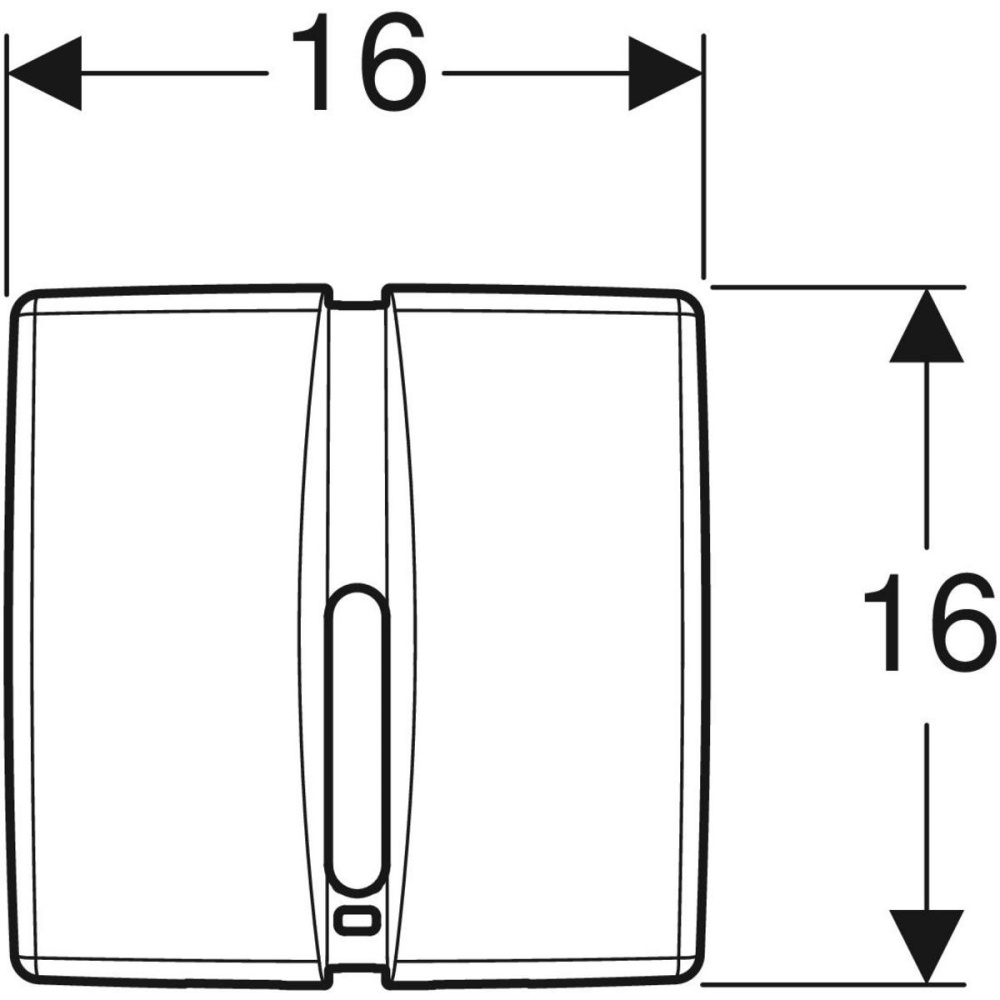 Система электронного управления смывом писсуара Geberit, 115.804.11.5