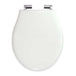 Фото Migliore Impero 24207 Крышка/сиденье унитазa, Laccato Bianco/хром (NEW)