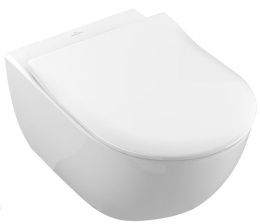 Фото Унитаз подвесной Villeroy&Boch Subway 2.0 5614R2R1 безободковый