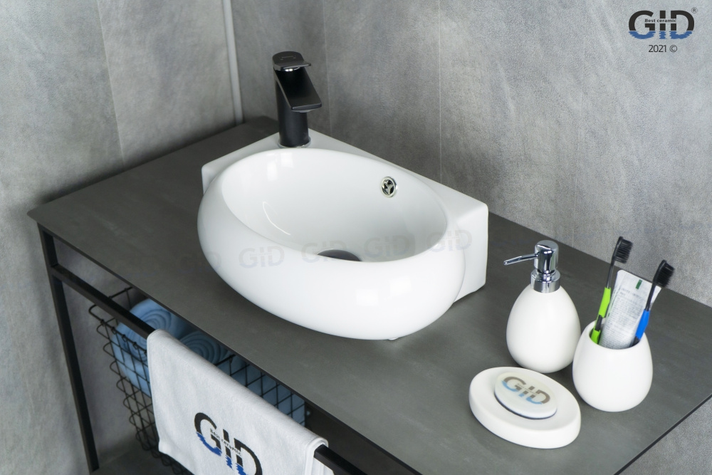 Раковина подвесная Gid N9100R (Чаша справа)