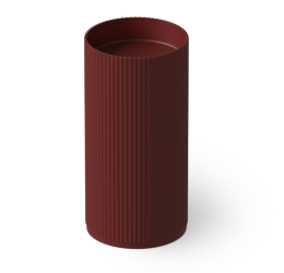 Фото Раковина напольная DEA Design Pedestal Basin (DD2803 450 17) Red Wine matt