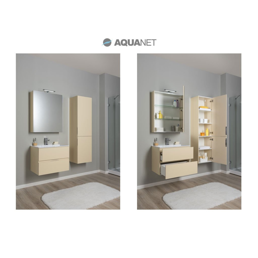 Мебель для ванной Aquanet Алвита 70 бежевый