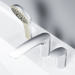 Смеситель на борт ванны Am.Pm Inspire V2.0 (F50A01300) хром