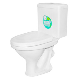 Компакт ВОРОТЫНСК белый "ФОРВАРД" 1.P205.2.S00.00B.F в комплекте (арматура+сиденье)