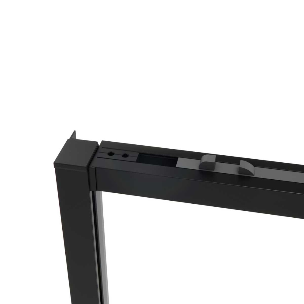 Душевой уголок Vincea Slim Soft (VSR-1SS9011CLB) черный