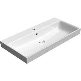 Фото Раковина GSI Nubes 100 9623111 Белая