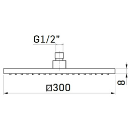 Душевая система Mamoli Euclide (858S001) хром