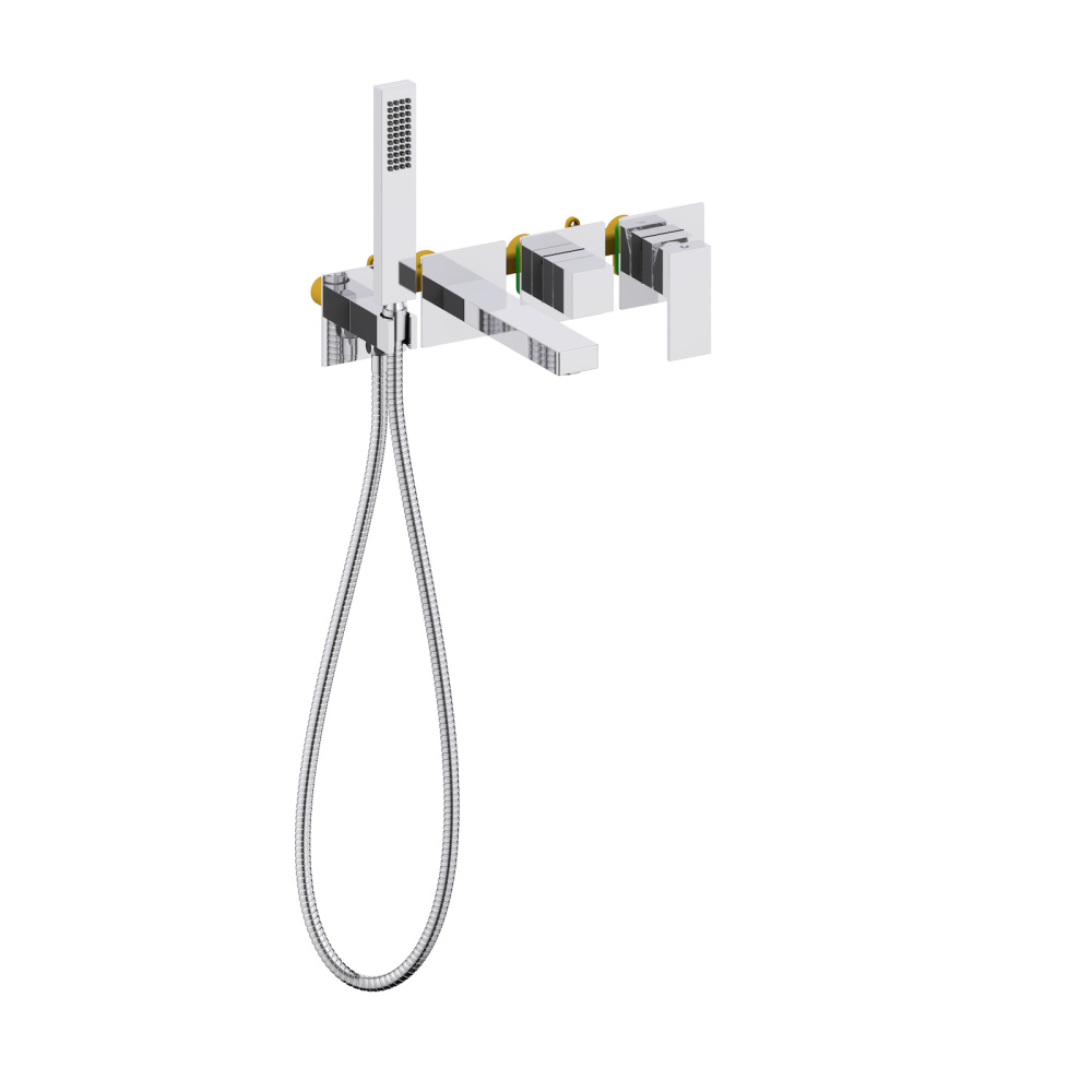 Фото Смеситель встроенный для ванны с душем Timo Selene 2014/00YSM хром