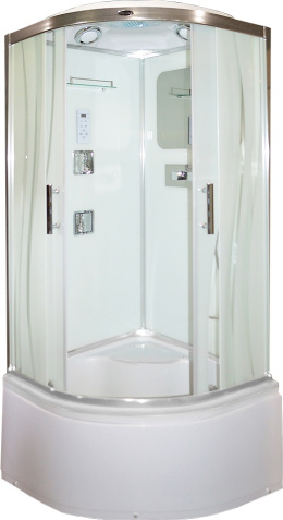 Душевая кабина 90xx220 Niagara (NG-1708-01) С гидромассажем, , Поддон высокий